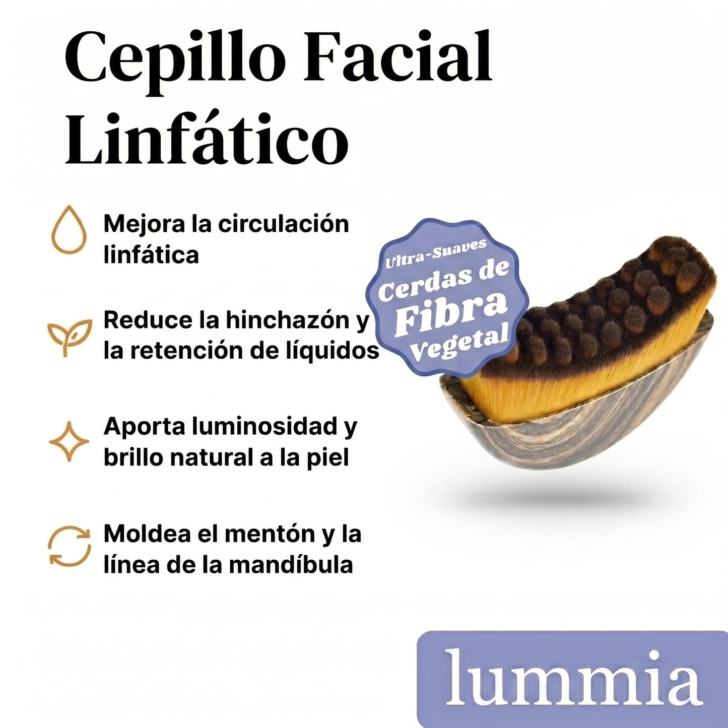 Cepillo facial linfático Lummia